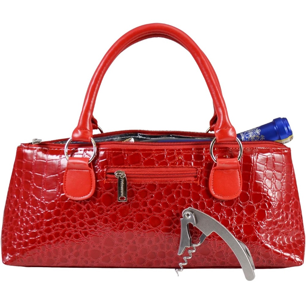 NWOT Red Wine Clutch Bag
